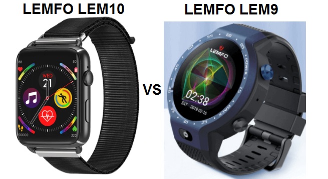 LEMFO LEM10 VS LEMFO LEM9 Smartwatch