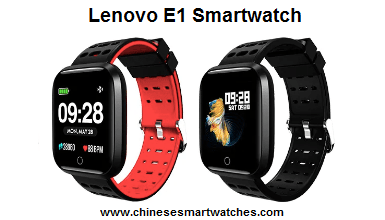 Lenovo E1 Smartwatch 