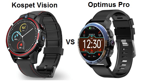 Kospet Vision Vs Optimus Pro Smartwatch
