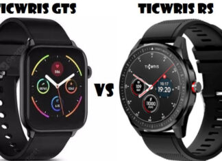 Ticwris RS VS Ticwris GTS Smartwatch Comparison