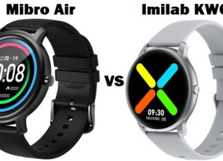 Xiaomi Mibro Air VS Imilab KW66 Smartwatch Comparison