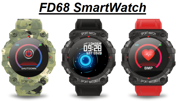 FD68 smartwatch