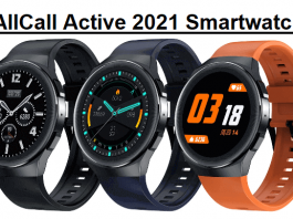 AllCall Active 2021 Smartwatch