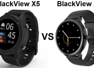 BlackView X5 VS BlackView X2 SmartWatch Comparison