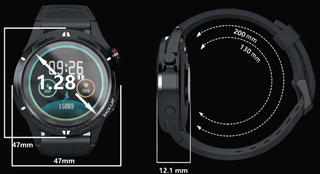LOKMAT COMET 3 Smartwatch Design