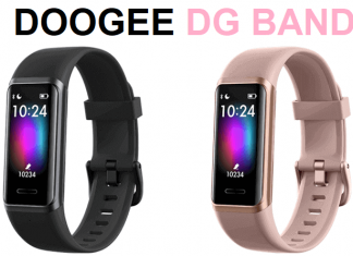 DOOGEE DG Band smart wristband