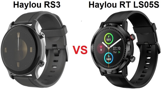 Haylou RS3 VS Haylou RT LS05S Smartwatch