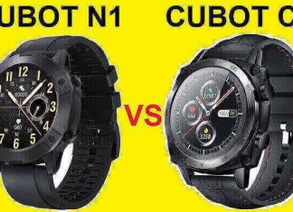 CUBOT N1 VS CUBOT C3 SmartWatch Comparison
