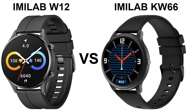 IMILAB W12 VS IMILAB KW66 SmartWatch