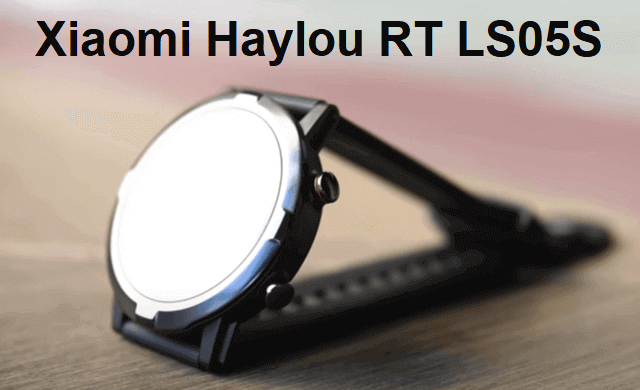 Xiaomi Haylou RT LS05S smartwatch