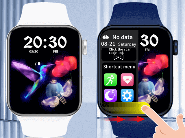 T100 Plus SmartWatch Design