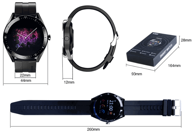 KESHUYOU K60 SmartWatch Design