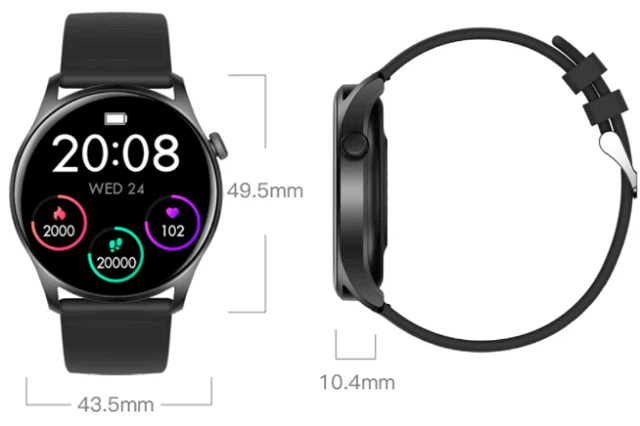 COLMI SKY 8 SmartWatch Design