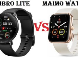 Maimo Watch VS Mibro Lite Smartwatch
