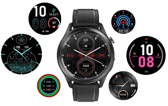 North Edge E102 smartwatch design