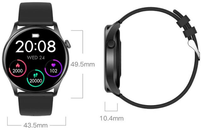 SENBONO MAX8 SmartWatch Design