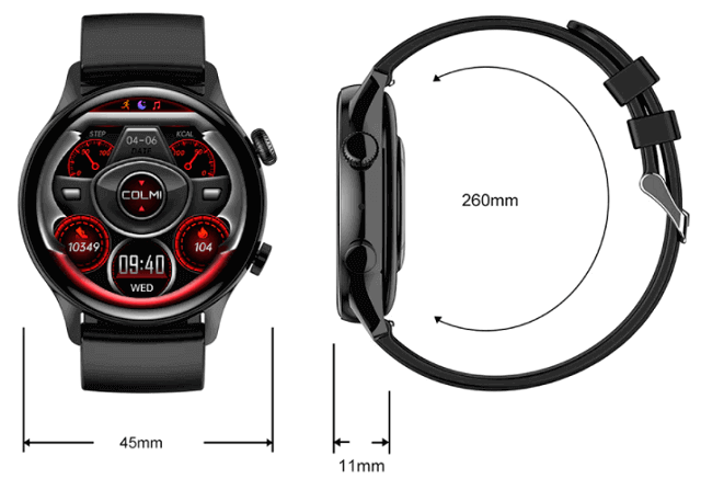 COLMI i30 smartwatch design