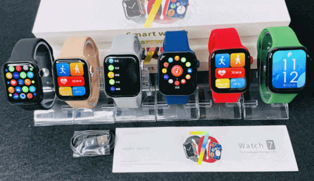 HW7 Plus smartwatch Design