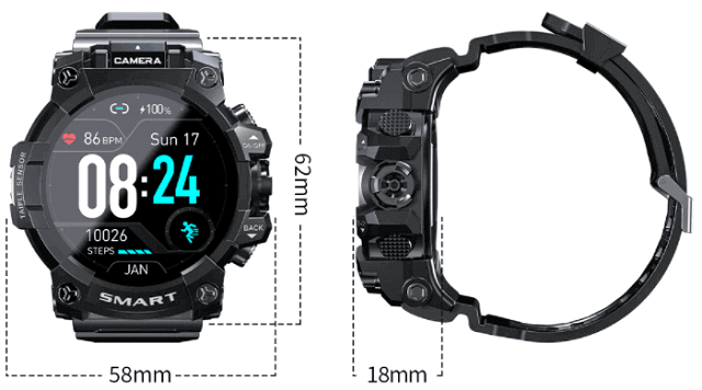 LOKMAT APPLLP 6 Smartwatch Design