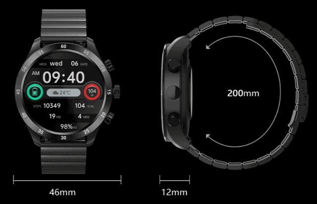 Lemfo i30 smartwatch design