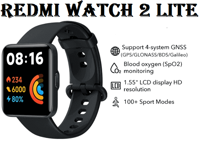 Xiaomi Redmi Watch 2 Lite smartwatch