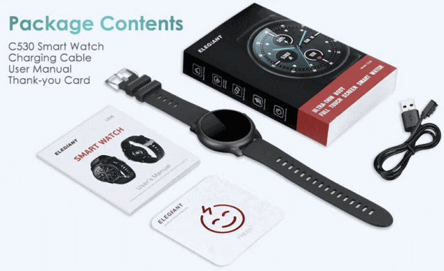 ELEGIANT C530 SmartWatch Design