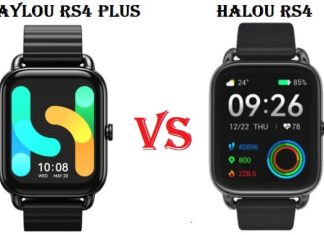 Haylou RS4 Plus VS Haylou RS4 SmartWatch