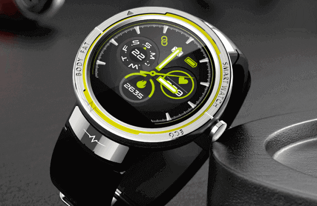KUMI KU5 smartwatch design