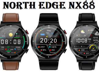 North Edge NX88 smartwatch