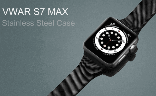 S7 Max smartwatch design