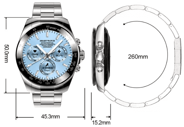 SK9 smartwatch design