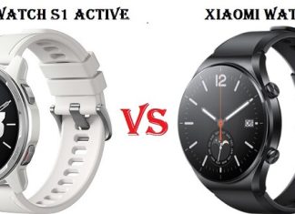 Xaiomi Watch S1 Active VS Xiaomi Watch S1 smartwatch