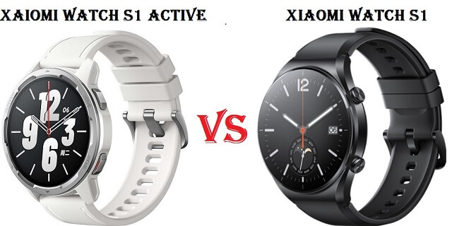 Xaiomi Watch S1 Active VS Xiaomi Watch S1 smartwatch
