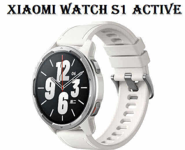 Xiaomi Watch S1 Active smartwatch