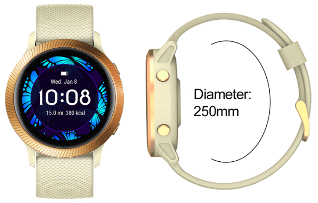 BlackView R8 smartwatch design