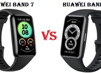 Huawei Band 7 VS Huawei Band 6 Comparison
