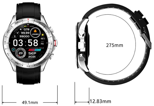 North Edge N10 Smartwatch design