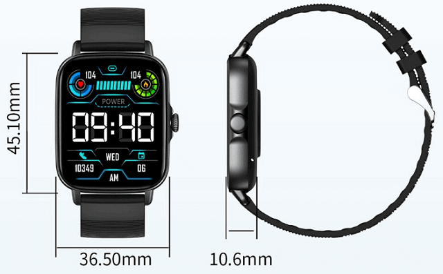 COLMI P30 SmartWatch design