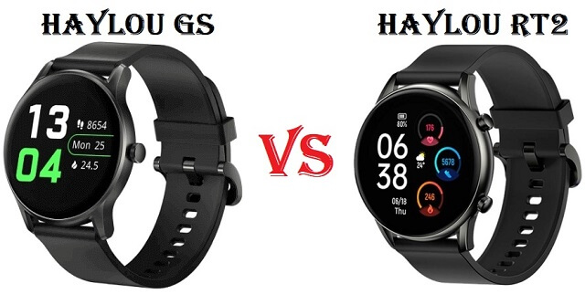 Haylou GS VS Haylou RT2 SmartWatch