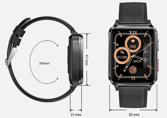 KUMI KU5 Pro smartwatch design