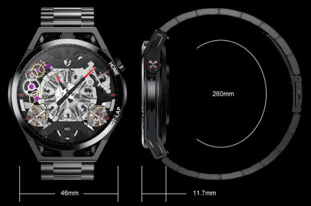 Lemfo LF31 smartwatch design