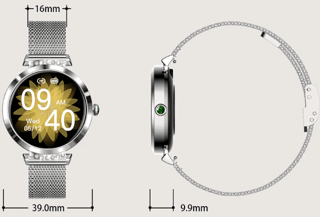 Senbono NY22 Smartwatch design