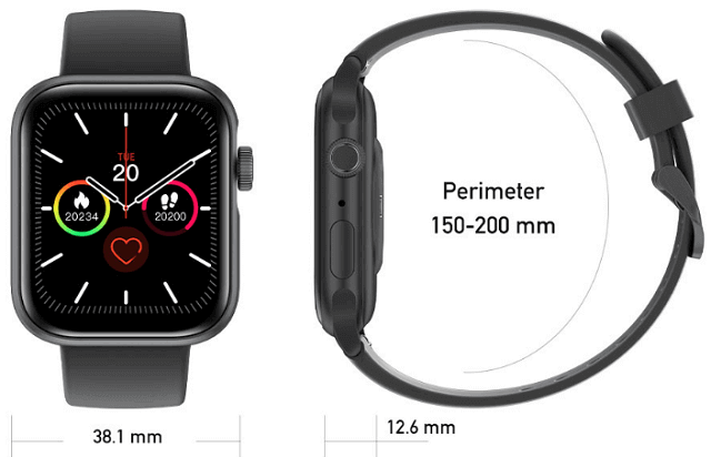 AWEI H10 smartwatch design