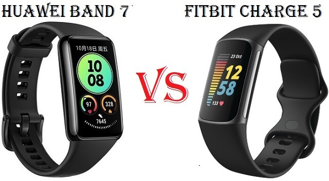 Huawei Band 7 VS Fitbit Charge 5