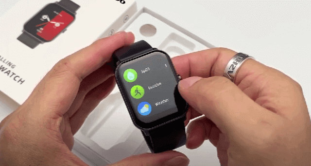 KW105 smartwatch features