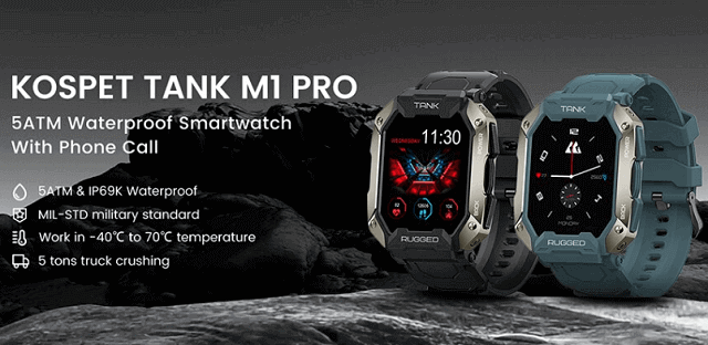 Kospet Tank M1 Pro SmartWatch Kospet Tank M1 Pro SmartWatch