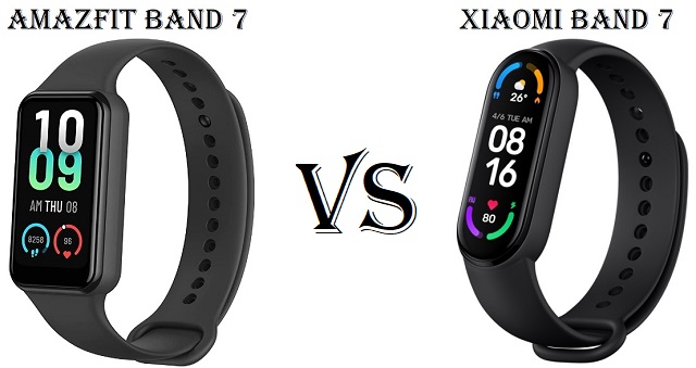 Amazfit Band 7 vs Xiaomi Mi Band 8: What is the difference?