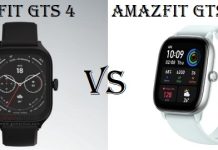 Amazfit GTS 4 Mini VS Amazfit GTS 4