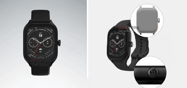 Amazfit GTS 4 smartwatch design