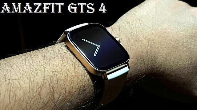 Amazfit GTS 4 smartwatch